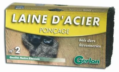Zdjęcie produktu dla Wełna stalowa klasy nr 2, 200 g, materiał ścierny – Gerlon