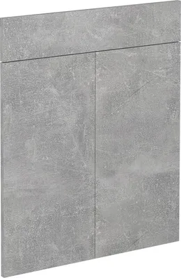 Produktbild von Küchenfront Vicco R-Line Beton 59.6 x 70.8 cm Möbelfront für den Schubunterschrank, Model 30208