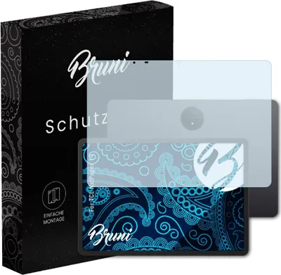 Produktbild von Bruni Basics-Clear 2x Schutzfolie kompatibel mit TCL NxtPaper 14 Folie