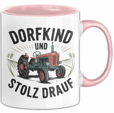Produktbild von Landwirt Tasse Geschenk Lustige Geschenkidee Spruch (Rosa)