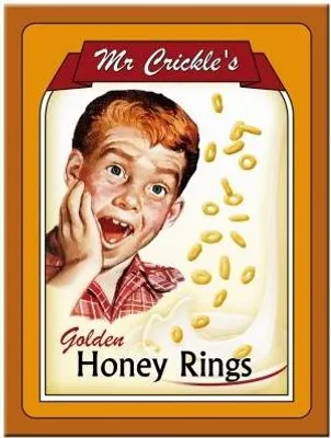 Produktbild von Nostalgic-Art - Magnet 6 x 8 cm - Honey Rings
