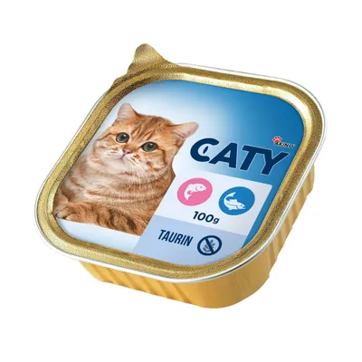 Obrázek produktu pro Akinu CATY Losos & pstruh paštika pro kočky 100 g