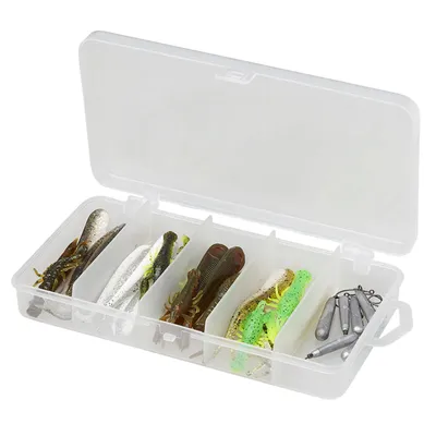 Obrázok produktu pre Savage Gear Dropshot Academy Kit Mixed Colors 5,5 cm-6,7 cm 10 g-5 g-7 g Gumová nástraha
