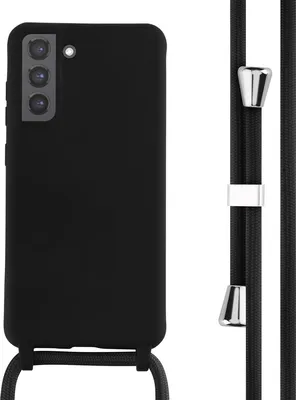 Immagine prodotto di Custodia in silicone imoshion con cinturino Samsung Galaxy S21 FE - Nero