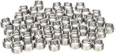 Immagine prodotto di Inserti filettati M10x125 in acciaio inossidabile per riparazioni, 25 pezzi