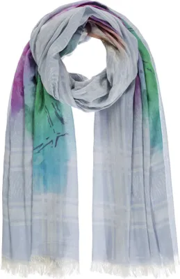 Produktbild von Passigatti Schal Jaquard m. Flamingodruck, Gr. ONESIZE
