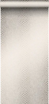 Immagine prodotto di Origin Wallcoverings carta da parati pelle di serpente beige 53 cm x 10.05 m