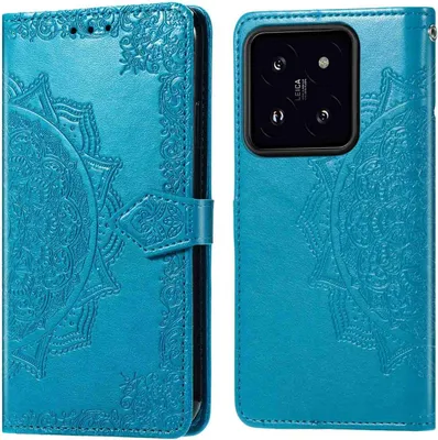 Immagine prodotto di Custodia a libro imoshion Mandala Xiaomi 14T Pro - Turchese