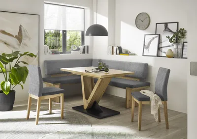 Eckbank Eckbankgruppe MANZANO 157x197 cm - Artisan Eiche