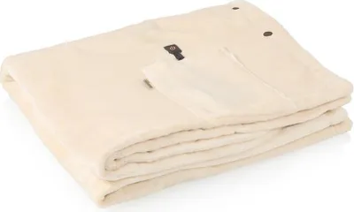 Productafbeelding van Tristar draadloze elektrische deken, 150 x 80 cm | BW-4787 | Aantal warmtestanden: 3 | Geschikt voor: 1 persoon | Wasbaar | Fleece | 10 W | Grijs