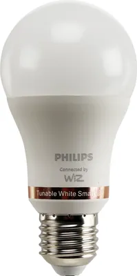 Produktbild von Philips Lampe 60 W A60 E27 x3, Intelligentes Leuchtmittel, Wi-Fi/Bluetooth, Weiß, Wi-Fi 4 (802.11n), 802.11b, 802.11g, LED, E27
