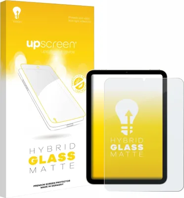 Produktbild von upscreen Entspiegelungs Schutzglas für Apple iPad Mini 6 WiFi 2021 Schutzfolie Panzer Folie Glas Display Schutz matt