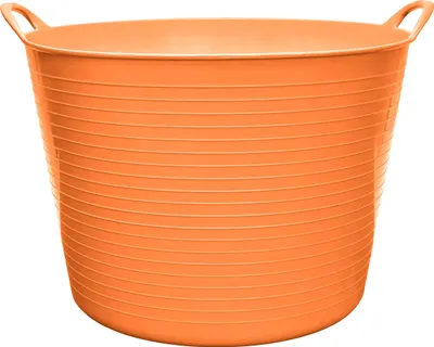 Image de Garronda 42L Seau en plastique souple Mangeoire Seau Tubtrug Panier à linge (orange) GD-STIC-ElasticBasket
