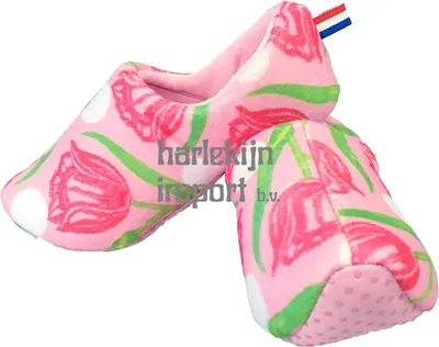 Immagine prodotto di Pantofole Harlekijn per bambini con motivo a tulipano rosa taglia 25-30