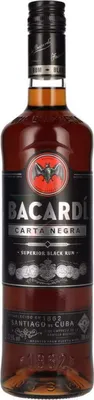 Obrázek produktu pro Bacardi Carta a Superior Black Rum 37,50 %  0,70 litru