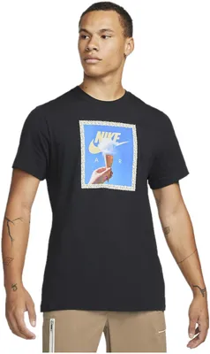Zdjęcie produktu dla Koszulka Nike NSW SNOW CONE AIR, czarna, rozmiar XL