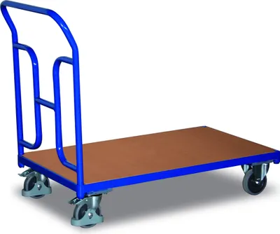 Produktbild von Schiebebügelwagen 250 kg Typ L + EasySTOP