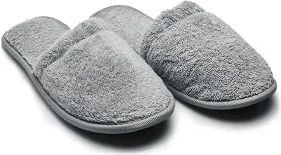 Produktbild von Badepantoletten, 1 Paar, Größe: 38-42, Farbe:Grau, Größe:38-42 (S / M)