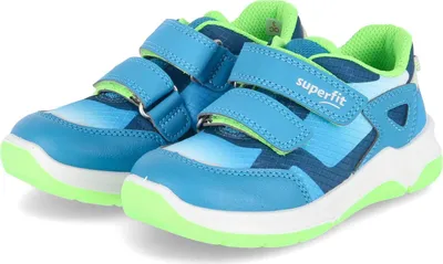 Obrázok produktu pre Superfit chlapčenské topánky na suchý zips COOPER Blue Green Textil Synthetic Veľkosť: 25