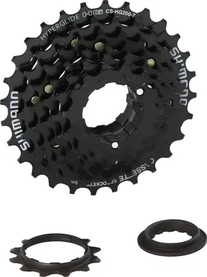 Produktbild von Shimano CS-HG200 Kassette – 12–28 Zähne (7) ECSHG2007228T