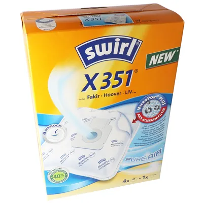 Zdjęcie produktu dla Worek do odkurzacza Swirl X351 (X350) MicroPor Plus do odkurzaczy Hoover i LIV