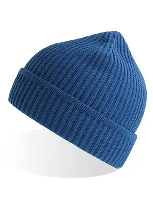 Produktbild von Atlantis MAPB | Maple Beanie Recyceltes Polyester Wintermütze - Farbe: Royal - Größe: One Size