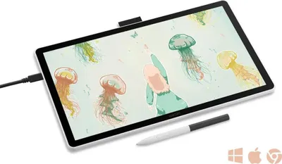 Produktbild von Wacom One 14 - Digitalisierer mit LCD Anzeige