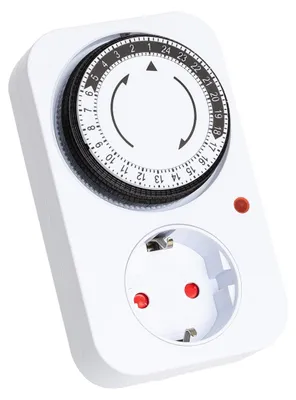 Produktbild von Zeitschaltuhr Analog mit Schuko Steckdose Typ F