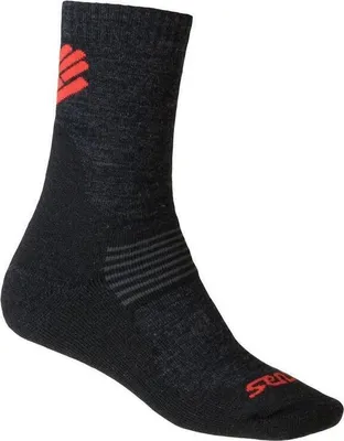 Produktbild von Sensor Expedittion Wolle Socken schwarz rot größe 6/8 13200081-01