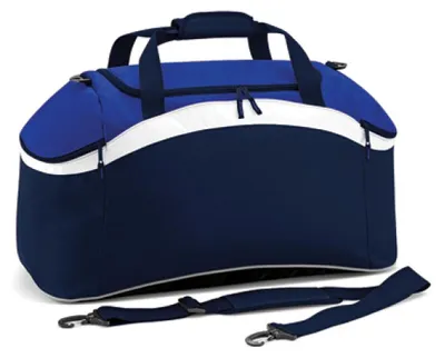 Produktbild von BagBase BG572 | Teamwear Holdall Sporttasche | 64 x 35 x 31 cm - Farbe: French Navy/Bright Royal/White - Größe: 64 x 35 x 31 cm