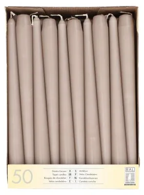 Produktbild von Leuchterkerzen Ø 2,2 cm · 25 cm greige