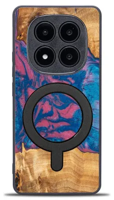 Produktbild von Holzhülle für Xiaomi Redmi Note 15 Pro 5G, Bewood Unique Neons Vegas für MagSafe