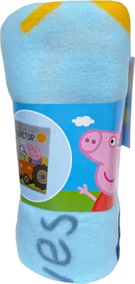 Produktbild von Fleecedecke 100x140 George Pig Traktor