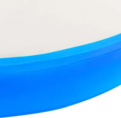 Zdjęcie produktu dla vidaXL Nadmuchiwana mata gimnastyczna z pompką 100x100x15 cm PVC niebieska