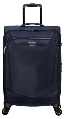 Image de American Tourister trolley Summerride Spinner EXP TSA Trolley Navy bleu marine 69cm