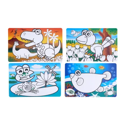 Image de Placemat - Animaux, 12 -Set de 12