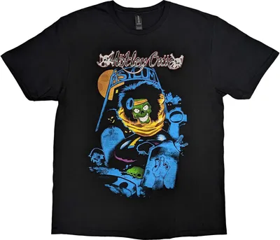 Produktbild von Motley Crue - "Feelgood Graveyard" T-Shirt für Herren/Damen Uni RO9650 (XL) (Schwarz)