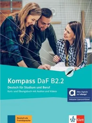 Produktbild von Kompass DaF B2.2 - Hybride Ausgabe allango