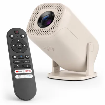 Produktbild von C00D Beamer WIFI Bluetooth Projektor mit HDMI USB microSD AUX mit Fernbedienung
