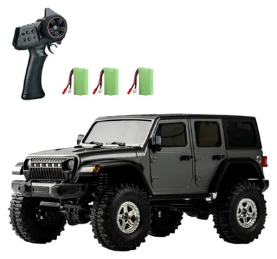 Produktbild von Ferngesteuertes Auto, 2,4 GHz, 1/18 All-Terrain-ferngesteuerter LKW, Gelaendewagen, Allradfahrzeug, Geschenke fuer Kinder und Erwachsene, 3 Batterien