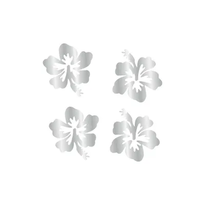 Zdjęcie produktu dla Naklejka Sticker Special Flower Chrome