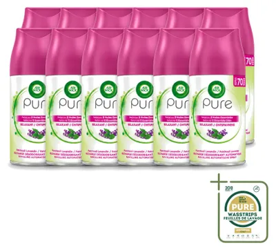 Produktbild von 12 x Air Wick Freshmatic Nachfüller - Entspannend - 250 ml - Vorratspackung - 12 Stücke