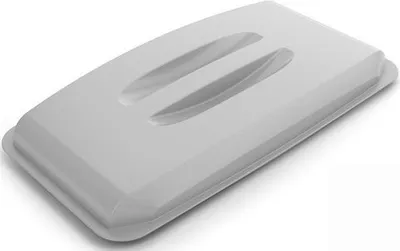 Produktbild von Deckel für Abfallbehälter Durabin Eco 60L grau Packung mit 6 Stück