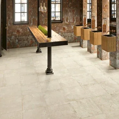 Produktbild von CASA39 Fliesen Betonoptik Weiss 90x90 cm Margres Evoke