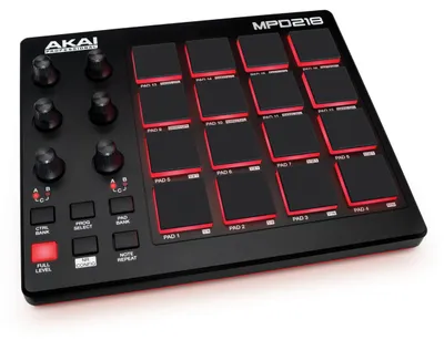 Image de Akai MPD218 Audio-Mixer Schwarz