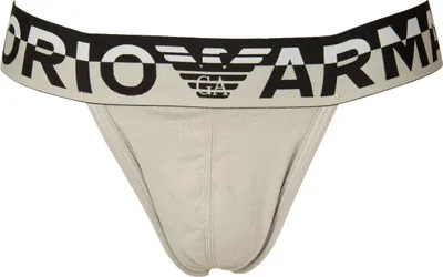 Immagine prodotto di Jockstrap uomo EMPORIO ARMANI sospensorio slip elastico a vista cotone elasticizzato underwear articolo 111579 3F516 Jockstrap, EUR L - CN 175/95 - BR G - MX G, Cotone 95%,Spandex 5%