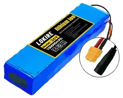 Obrázek produktu pro Elektrická baterie, kapacita 100 000 mAh, konfigurace 36V, konektor XT60-DC