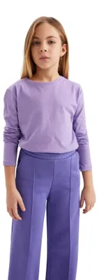 Produktbild von DeFacto Mädchen Langarmshirt - Vielseitige Auswahl an Langarmshirts Kinder - Lan