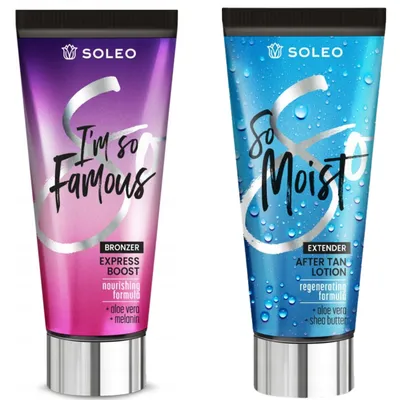 Produktbild von Soleo I'm So Famous + So Moist After Sun Gratis