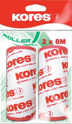 Immagine prodotto di Kores Nachfllung fr Fussel-Roller, 2 x 50 Blatt